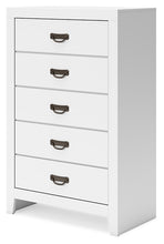 Load image into Gallery viewer, Binterglen King Panel Bed with Mirrored Dresser, Chest and 2 Nightstands
