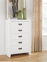 Load image into Gallery viewer, Binterglen King Panel Bed with Mirrored Dresser, Chest and 2 Nightstands
