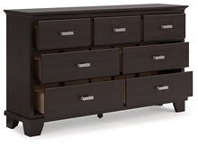 Load image into Gallery viewer, Covetown Queen Panel Bed with Dresser
