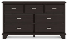 Load image into Gallery viewer, Covetown Queen Panel Bed with Dresser
