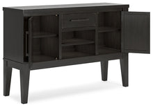 Load image into Gallery viewer, Galliden Dining Table and 6 Chairs with Storage
