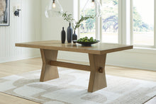 Load image into Gallery viewer, Galliden Dining Table and 6 Chairs with Storage
