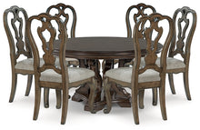 Load image into Gallery viewer, Maylee Dining Table and 6 Chairs with Storage
