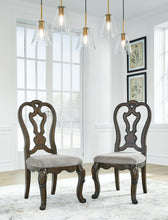 Load image into Gallery viewer, Maylee Dining Table and 6 Chairs with Storage
