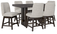 Load image into Gallery viewer, Burkhaus Counter Height Dining Table and 6 Barstools
