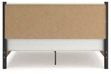Load image into Gallery viewer, Cadmori King Upholstered Panel Bed with Mirrored Dresser and Nightstand
