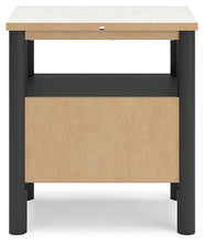 Load image into Gallery viewer, Cadmori King Upholstered Panel Bed with Mirrored Dresser and Nightstand
