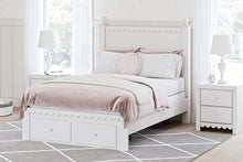 Load image into Gallery viewer, Mollviney Full Panel Storage Bed with Mirrored Dresser
