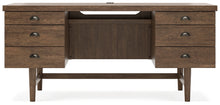 Load image into Gallery viewer, Austanny Home Office Desk with Chair and Storage
