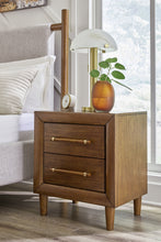 Load image into Gallery viewer, Lyncott California King Upholstered Bed with Mirrored Dresser and Nightstand

