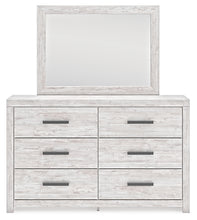 Load image into Gallery viewer, Cayboni Full Panel Bed with Mirrored Dresser and Chest
