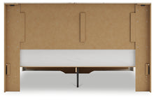 Load image into Gallery viewer, Lawroy King Panel Storage Bed with Mirrored Dresser
