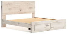 Load image into Gallery viewer, Lawroy King Panel Storage Bed with Mirrored Dresser
