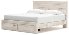 Load image into Gallery viewer, Lawroy King Panel Storage Bed with Mirrored Dresser

