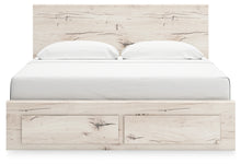Load image into Gallery viewer, Lawroy King Panel Storage Bed with Mirrored Dresser
