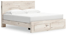 Load image into Gallery viewer, Lawroy King Panel Storage Bed with Mirrored Dresser
