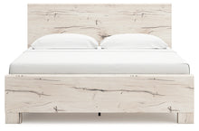 Load image into Gallery viewer, Lawroy King Panel Bed with Mirrored Dresser
