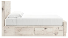 Load image into Gallery viewer, Lawroy King Panel Bed with Mirrored Dresser
