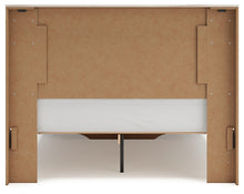 Load image into Gallery viewer, Lawroy Queen Panel Storage Bed with Mirrored Dresser
