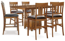 Load image into Gallery viewer, Ralene Counter Height Dining Table and 6 Barstools
