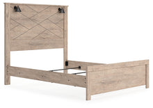 Load image into Gallery viewer, Senniberg Queen Panel Bed with Mirrored Dresser, Chest and Nightstand
