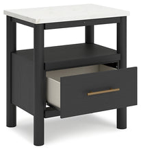 Load image into Gallery viewer, Cadmori King Upholstered Bed with Mirrored Dresser and 2 Nightstands
