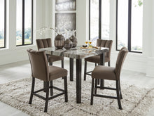 Load image into Gallery viewer, Jeshina Counter Height Dining Table and 4 Barstools
