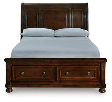 Load image into Gallery viewer, Porter Queen Sleigh Storage Bed
