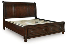 Load image into Gallery viewer, Porter California King Sleigh Storage Bed
