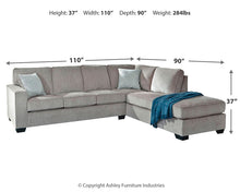 Load image into Gallery viewer, Altari 2-Piece Sleeper Sectional with Chaise
