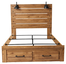 Load image into Gallery viewer, Pasklyn King Panel Storage Bed
