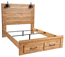Load image into Gallery viewer, Pasklyn King Panel Storage Bed
