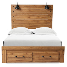 Load image into Gallery viewer, Pasklyn King Panel Storage Bed
