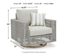 Load image into Gallery viewer, Seton Creek Outdoor Lounge Chair and Ottoman
