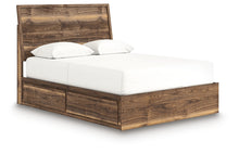 Load image into Gallery viewer, Chirason Queen Panel Bed with Storage
