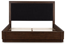 Load image into Gallery viewer, Dilenno King Upholstered Panel Bed
