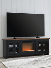 Load image into Gallery viewer, Wildenauer 76&quot; TV Stand with Electric Fireplace
