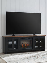 Load image into Gallery viewer, Wildenauer 76&quot; TV Stand with Electric Fireplace
