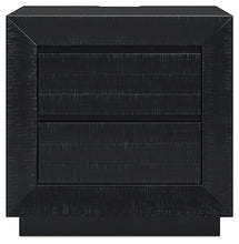 Load image into Gallery viewer, Londer King Panel Bed with Mirrored Dresser and 2 Nightstands
