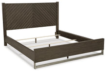 Load image into Gallery viewer, Arkenton King Panel Bed with Mirrored Dresser and 2 Nightstands
