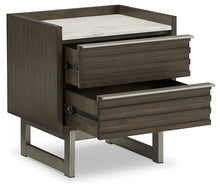 Load image into Gallery viewer, Arkenton King Panel Bed with Mirrored Dresser and 2 Nightstands

