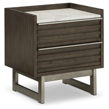 Load image into Gallery viewer, Arkenton King Panel Bed with Mirrored Dresser and 2 Nightstands
