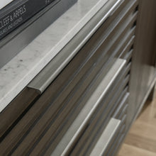 Load image into Gallery viewer, Arkenton King Panel Bed with Mirrored Dresser and 2 Nightstands
