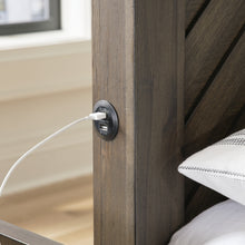 Load image into Gallery viewer, Arkenton King Panel Bed with Mirrored Dresser and 2 Nightstands
