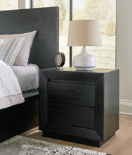 Load image into Gallery viewer, Londer Queen Panel Bed with Mirrored Dresser and 2 Nightstands
