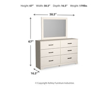 Load image into Gallery viewer, Stelsie Dresser and Mirror

