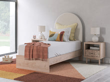 Load image into Gallery viewer, Arloster Twin Upholstered Panel Bed
