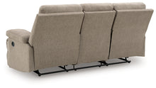 Load image into Gallery viewer, Side-Swipe REC Sofa w/Drop Down Table
