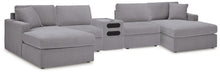 Load image into Gallery viewer, Modmax 5 Piece Sectional with Audio Console
