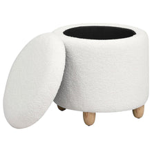 Load image into Gallery viewer, Valia Storage Ottoman
